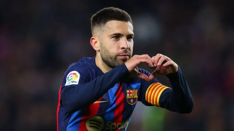 Jordi Alba hậu vệ cánh trái hay nhất thế giới